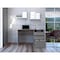 Tuhome 17.1 in. D X 29.5 in. H, 47.4 in. W X Laminate, Light Gray ELZ5693 - alternate 3